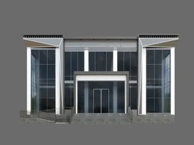 Office Building ID034 3D model