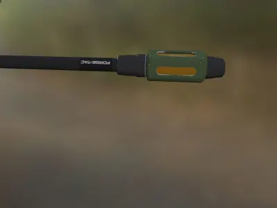 bolt arrow 4 Low-poly 3D model