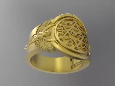 Ring of Solomon 3D print model