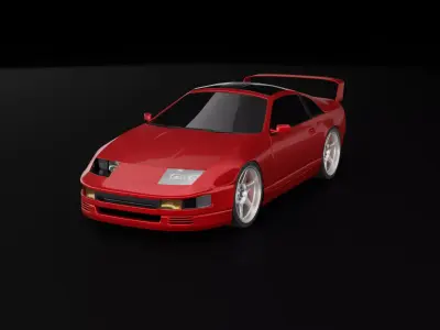 Nissan 300ZX  Free 3D model