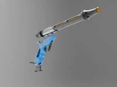 WESTAR-34 tool with handle 3D model