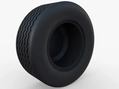 Tesla Truck Wheel 1 3D model