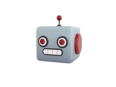 Prop266 Robot Head 3D model