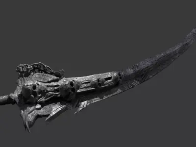 Grim Reaper Cutlass  3D model