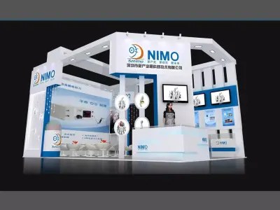 Exhibition - Area - 9X6-3DMAX2009-076 3D model