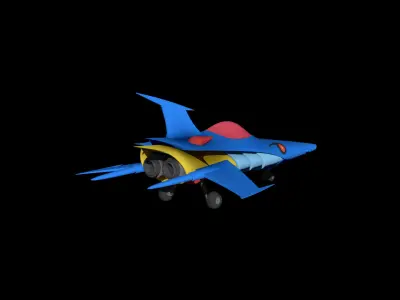 Chibi Fighter Aircraft from Casshan 3D print model