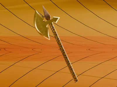 Weapon  Low-poly 3D model