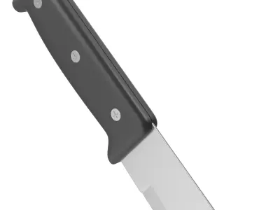 Machete Low-poly 3D model purchase