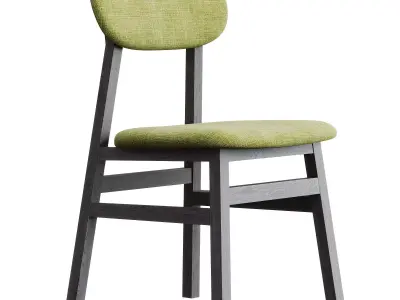 Brick 223 Chair By Gervasoni 3D model