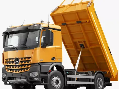 Mercedes Arocs 4X2 Tipper 2 3D model