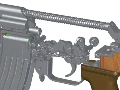 AKM 6P1 3D model