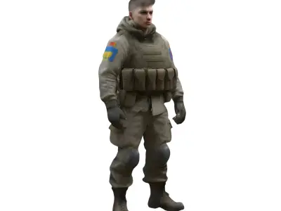 Versatile Character Pack 3D print model