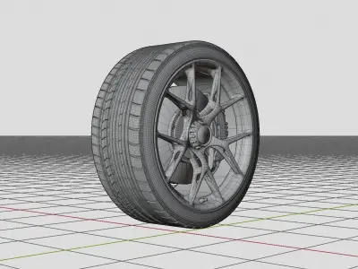 Apollo Intense Mozione Wheel 3D model