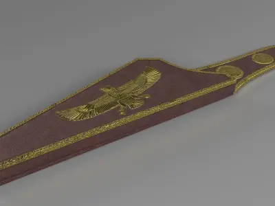 PHOTOREALISTIC EGYPT QUIVER 3D model