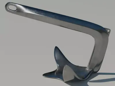 Bruce - Claw Anchor 3D model