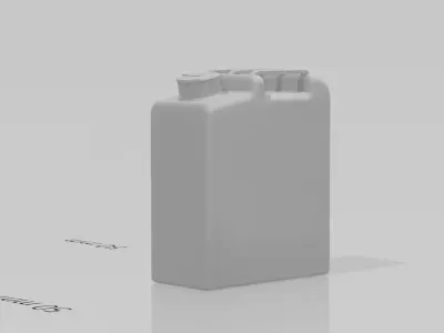 fuel jerry can II Free 3D print model