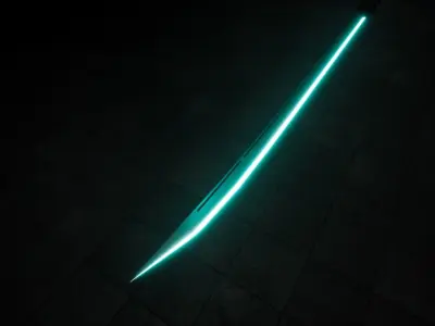 Sci fi Katana 3D model