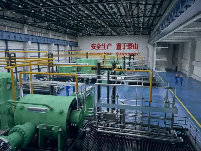 Industrial Compressor  Ethylene Plant Cracking Gas Compressor 3D model