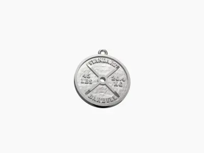 Barbell standart pendant 3D print model purchase