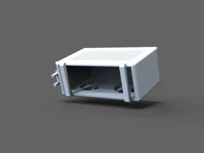 Air conditioning type B 3D print model