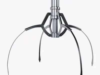 Metal Claw 12 with RIG 3D model