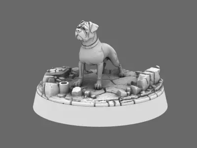 CT Pound Patrol Canine Boxer Specialist Ranger 3D print model