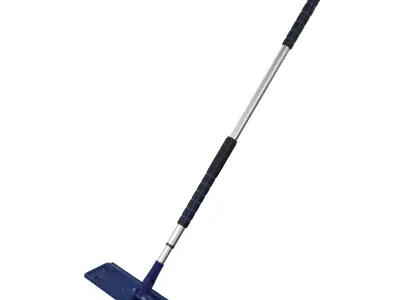 Mop High Detail Low Poly PBR Model Low-poly 3D model