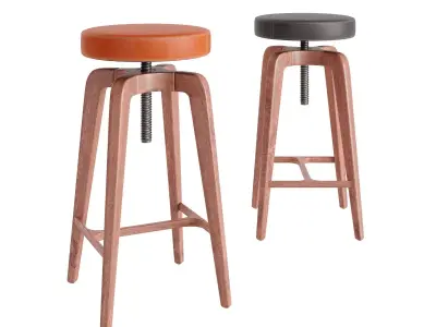 Vikki Stool 3D model