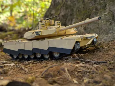 Modern Main Battle Tank Free 3D print model