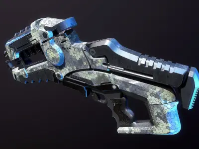 Arc Projector Mass Effect 3D model