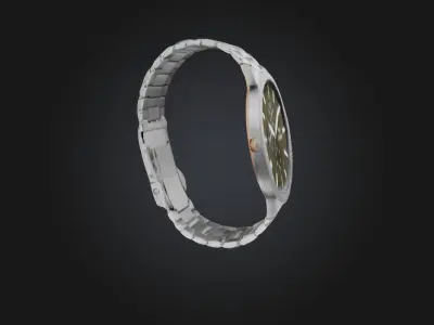 Watch Low-poly 3D model purchase