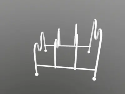 Commodity Shelf Storage Rack 3D model