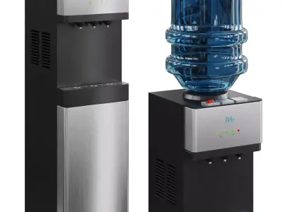 Brio Water Cooler 3D model
