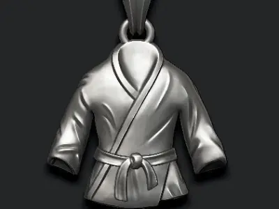 Kimono pendant 3D print model purchase