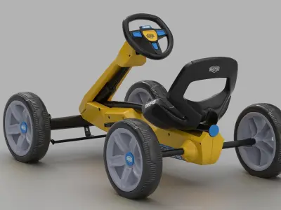   BERG Reppy Rider Low-poly 3D model