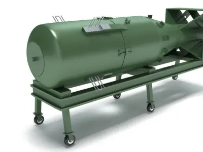  atomic bomb 3D model