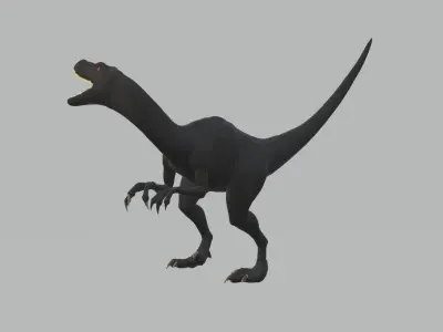 Velociraptor dinosaur Free 3D print model