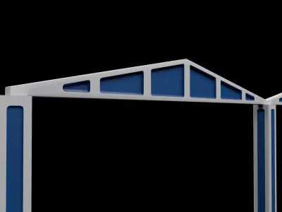 concrete beam 3D model purchase