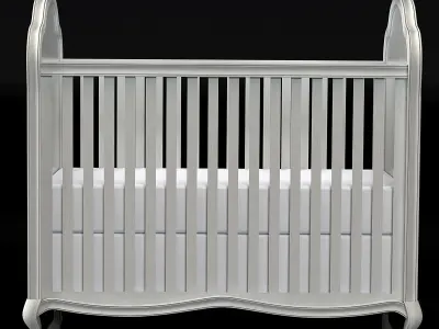 Restoration Hardware Marceline Crib 3D model