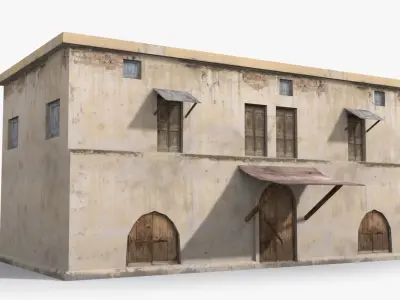 Arab x31 Low-poly 3D model purchase