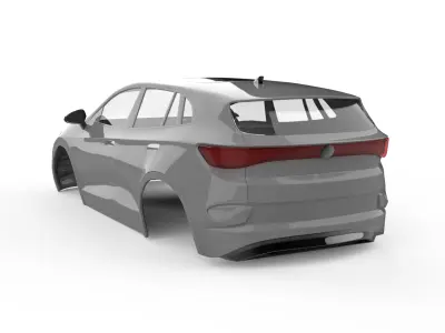 volkswagen id 4 2020 3D print model