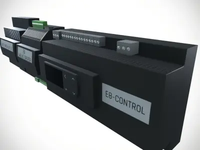 Electrical Circuits 2 Low-poly 3D model