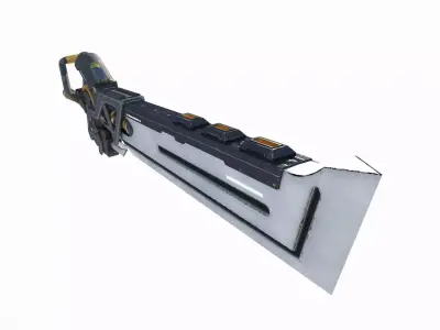 Sci-Fi Cold Weapon Jet Blade 3D model