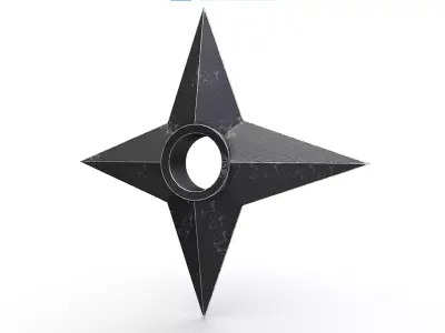 3D Printed Shuriken3D  3D model