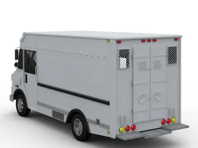 Ice Cream Truck 3D model