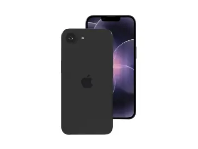 Apple iPhone 17e All Color 3D model