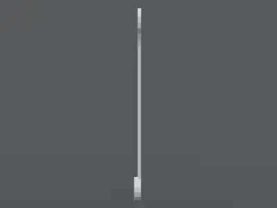 Low Poly Cartoon Wrench Low-poly 3D model
