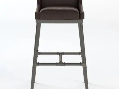 Iron Scaffold Bar Tool 3D model