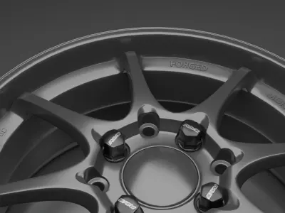 VOLK Racing CE28 Low-poly 3D model