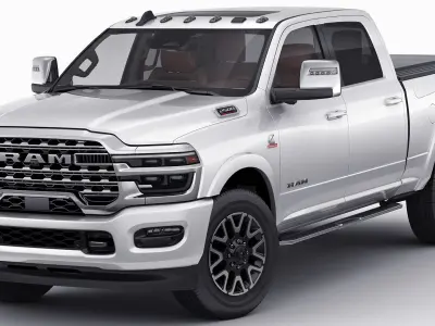 Ram 2500 HD Limited Longhorn 2025 3D model purchase